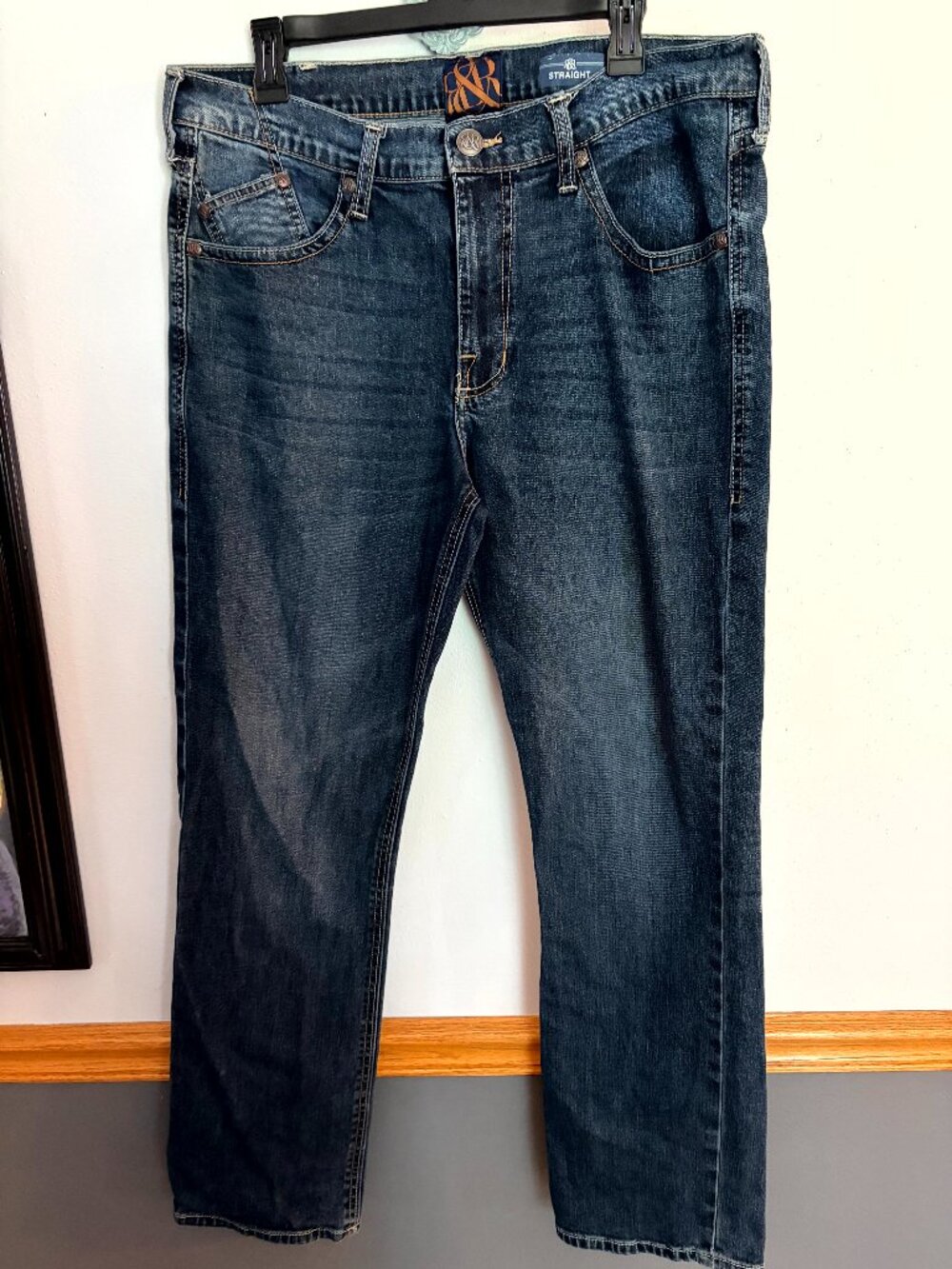 Rock & Republic Men's Jeans Straight Leg 36/32